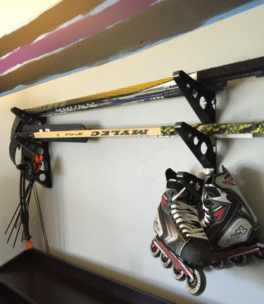 Estante para palos de hockey Trifecta | 3 niveles
