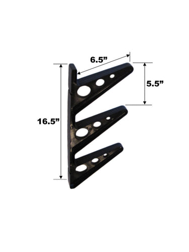 Estante de almacenamiento para longboard Trifecta | 3 niveles