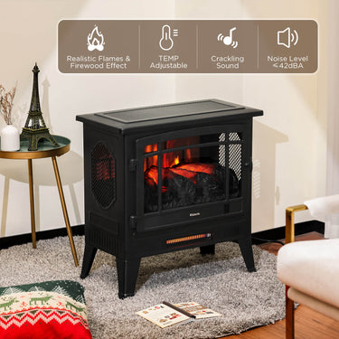 Chimenea eléctrica inteligente Suburbs TS25 con WiFi 