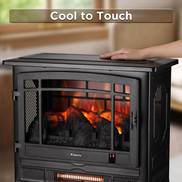 Chimenea eléctrica inteligente Suburbs TS25 con WiFi 