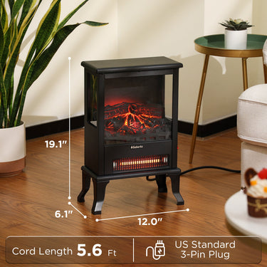 Estufa eléctrica para chimenea Suburbs TS17Q 