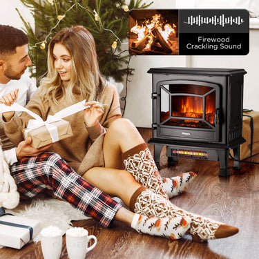 Chimenea eléctrica Suburbs TS20-SD con sonido 