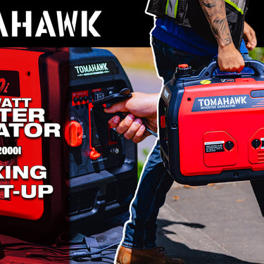 Generador inversor de 2000 vatios, portátil, súper silencioso, a gas, para uso profesional.