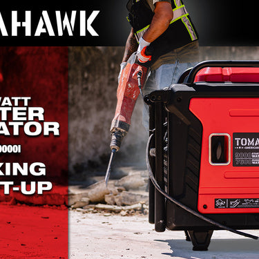 Generador inversor de 10.500 vatios, arranque eléctrico, súper silencioso, portátil, a gas, uso profesional 