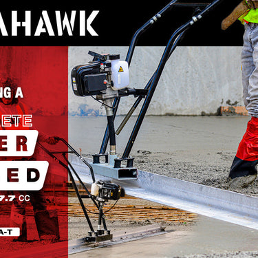 Aluminum Power Screed Concrete Finishing Blade Board (Choose 4ft, 6ft, 8ft, 10ft, 12ft, 14ft)