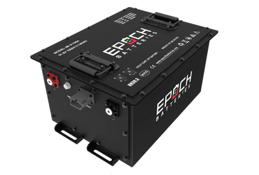 Epoch Batteries 48V 105Ah - LiMax Series - Lithium (LiFePO4) Golf Cart Battery - Complete Kit