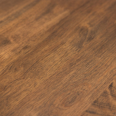 Banco de trabajo plegable Wakefield | Tablero de madera oscura con herrajes de acero inoxidable | Mesa resistente