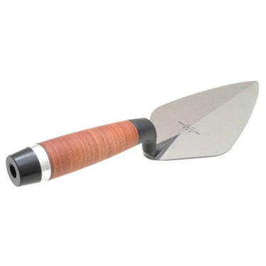 Marshalltown 10326 10" Brick Trowel London Pattern - Leather Handle