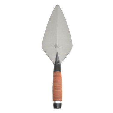 Marshalltown 10326 10" Brick Trowel London Pattern - Leather Handle