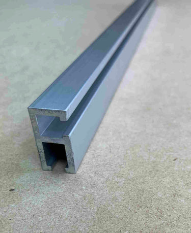 Extrusión de aluminio de doble vía 4000 - Seleccione longitud