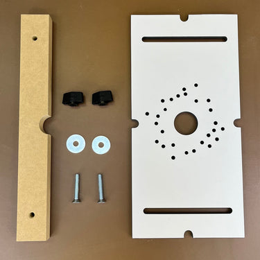 Base de guía de borde para fresadoras compactas