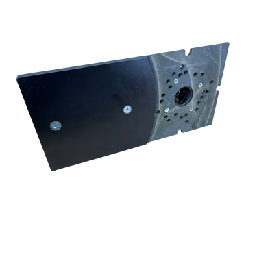 Placa base con moldura al ras para fresadoras compactas