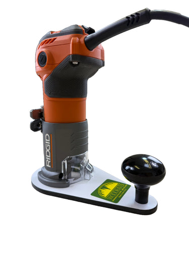 Placa base de fresadora desplazada para fresadoras compactas