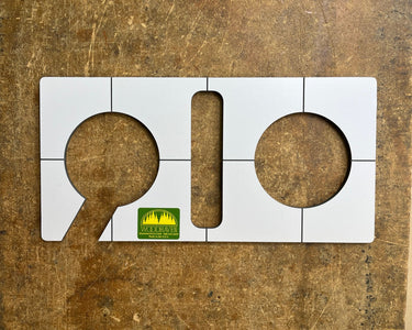 Plantilla para cenicero de cigarros
