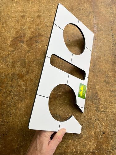 Plantilla para cenicero de cigarros