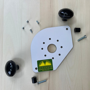 Placa base de buje guía para fresadoras compactas | Bosch, DeWalt, Makita y más