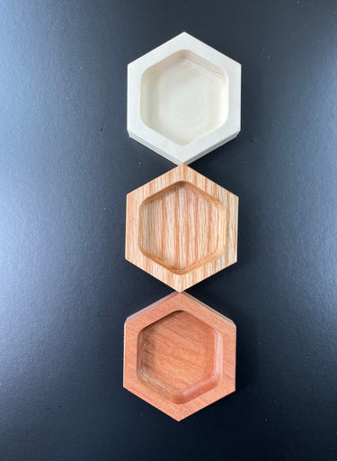 Bandejas de fichas hexagonales
