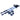 Bastones de trekking Yukon Charlies Advanced - Negro/Azul CAJA ABIERTA 83-0152