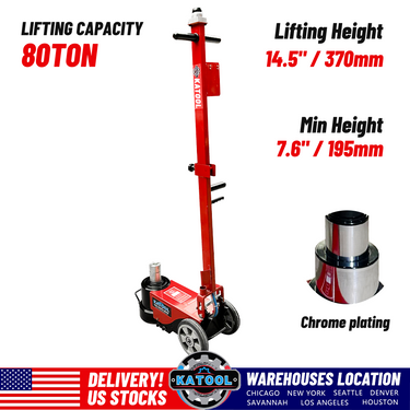 Katool KT-J80T 80 Ton Pneumatic Jack