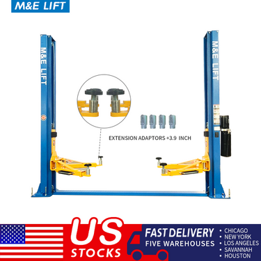 Katool ME-H1000 10,000 lb Two-Post Vehicle Lift – Base Plate Design — ME-H1000 Two Post Vehicle Lift 10000 lbs and KT-MP5 Two Post Lift Frame Cradle Set