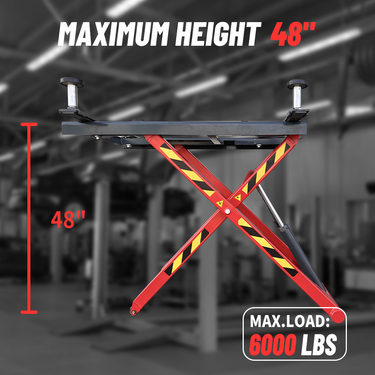 Katool KT-X66 Portable Mid Rise Scissor lift 6,000 lbs Capacity
