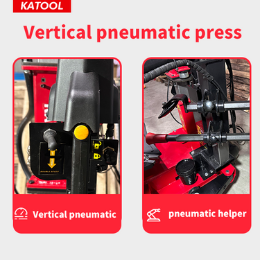Katool KT-T855 Vertical Tire Press Tire Changer — KT-T855 Vertical Tire Press Tire Changer only